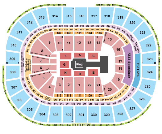 The Td Garden Seating Chart